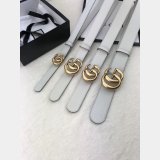 Best Gucci Best Quality Leather Belt With Double G White Buckle