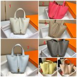 Luxury 7 Star Best Quality Designer Hermes Picotin 18/22cm Gold Online