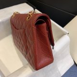 Fashion Best 2.55cm Best Quality Caviar Gold/Silver Bags