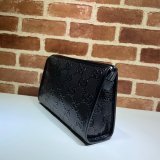 Gucci Best Quality Black GG embossed mini 625568 bag