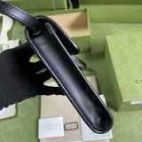 Best Best Quality Gucci GG embossed mini 625571 black bag