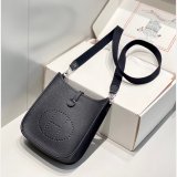 Best Quality Hermes Mini Evelyne TPM Bag Black