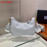 Best Quality Prada Handbags Cheap Highest Quality For Leather Hobo Re-Edition You