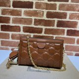 1:1 Best Quality Gucci 702200 GG Matelassé Leather Shoulder Bag designer bags