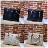 Tote GG Marmont White/Black 779724 Gucci Best Quality Bag