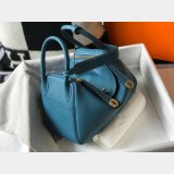 Hermes Best Quality Blue Lindy 26cm Bags Sale Outlet Online