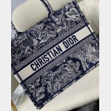 Dior High Quality Book Tote Best Quality Dior 41.5/36CM Oblique Embroidery
