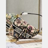 Buy Christian Luxury Best Quality Dior Oblique Saddle 9012/0446 Bag