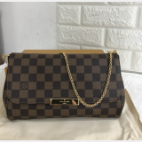 Louis Vuitton Best Quality Favorite MM Damier Ebene Bag
