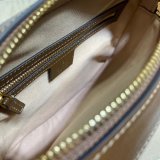 Gucci Best Quality Horsebit 1955 Small Brown or White Leather Shoulder 645454 Bag