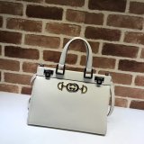 High Quality Leather Gucci 569712 Zumi Small Top Handle Best Quality Bag