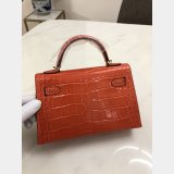 Best Hermes Kelly 1:1 Best Quality 19CM Handbags