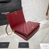 Best Quality Saint Laurent Becky Large chain bag in quilted lambskin
