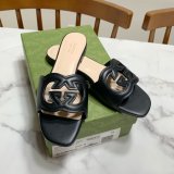 Best Quality Gucci Designer Shoes Outlet Flat Slippers Sale