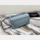 Celine Best Quality Grained Calfskin Nano Belt Bag Blue