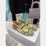 UK Best Quality Christian Dior Fisherman Embroidery Shoes