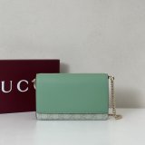 Gucci 838151/826720 Best Quality GG Emblem Wallet On Chain Bag