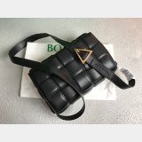 Bottega Veneta Best Best Quality Maxi Intreccio Cassette Nappa leather shoulder bag