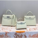 Hermes Outlet Epsom Kelly 19/25/28CM 1:1 Best Quality Bag