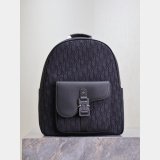 Best Best Quality Dior Saddle Zip Backpack