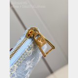 Key Pouch Monogram Denim M82961 7 Star Louis Vuitton Best Quality Bag