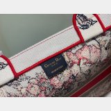 Best Best Quality Handbag 2022 Dior Designer Book Totes Red for Cheap