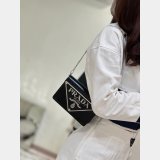 Affordable Luxury Prada Best Quality Mario Raffia Triangle 1BH189 Bag