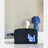 Louis Vuitton High Quality Best Quality M58515 LVxNBA Cloakroom Dopp Kit Travel Black