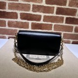 Best Quality Gucci Horsebit 1955 Shoulder Chain 735178 Designer Bag