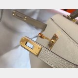 Earth yellow Mini Kelly Hermes Best Quality Handbags