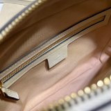 Gucci Best Quality Horsebit 1955 Small Brown or White Leather Shoulder 645454 Bag