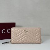 Best Quality Gucci GG Marmont Zip Around Wallet #837758 Bag