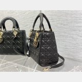 Perfect Quality Best Quality Lady Dior 24cm Dolabuy Black Handbag