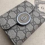 Perfect Petite GG Compact Wallet 760197 Gucci Best Quality 7 Star Bag