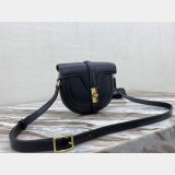 Celine Best Quality Small Besace 16 Bag Black satinated calfskin