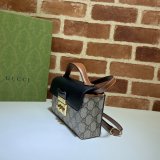 Gucci Best Quality 7 Star 652683 Padlock mini bag GG Supreme Cheap
