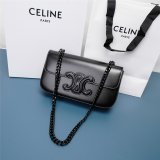 Fake Cheap Best Quality Celine Triomphe Handbags 21CM