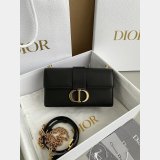 Best Quality Dior Black/White Montaigne High Quality 9207 Bag 21.5CM