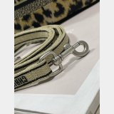 Christian Dior Perfect Best Quality Travel Crossbody Leopard Print Cosmetic Bag