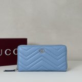 Best Quality Gucci GG Marmont Zip Around Wallet #837758 Bag
