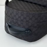 Gucci Medium GG Backpack With Web Men 824624 Best Quality Bag