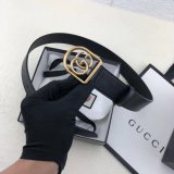 Top Quality Gucci Double G leather Best Quality belt black