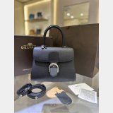 High Quality Black 99125066 Brillant RodéoCalf Delvaux Best Quality Bag