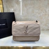 YSL Best Quality Niki 22cm crinkled vintage leather 533037