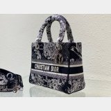 Leather Lady Dior 24cm Luxury Best Quality Brand Designer Bags