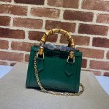 AAA Quality Best Quality Gucci Diana lizard 675800 bag