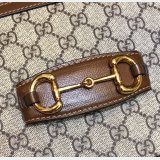 Gucci Best Quality GG Horsebit 1955 shoulder 602204 Brown bag