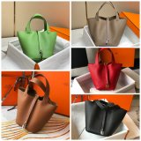 Top Best Quality Hermes Picotin 1:1 Mirror 18/22CM Handbags Store
