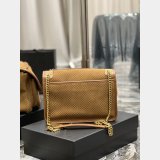 Saint Laurent 633158 Best Quality Designer NIKI Crinkled Vintage Leather