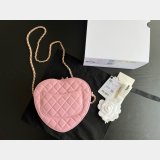Perfect Best Quality Heart Bag AS3191 Lambskin Fake Designer Bags